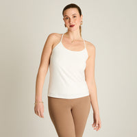 Peto Crudo Sin Mangas Elasticidad Media Sin Forro Calce Normal Tela Punto