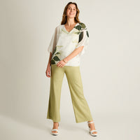 Túnica Verde Hoja Oversize