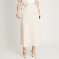 Falda Arena Midi Acampanada Lorenzo di Pontti