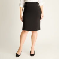 Falda Negra Midi