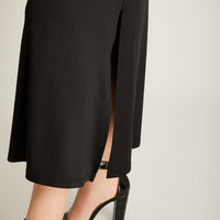 Falda Midi Negra