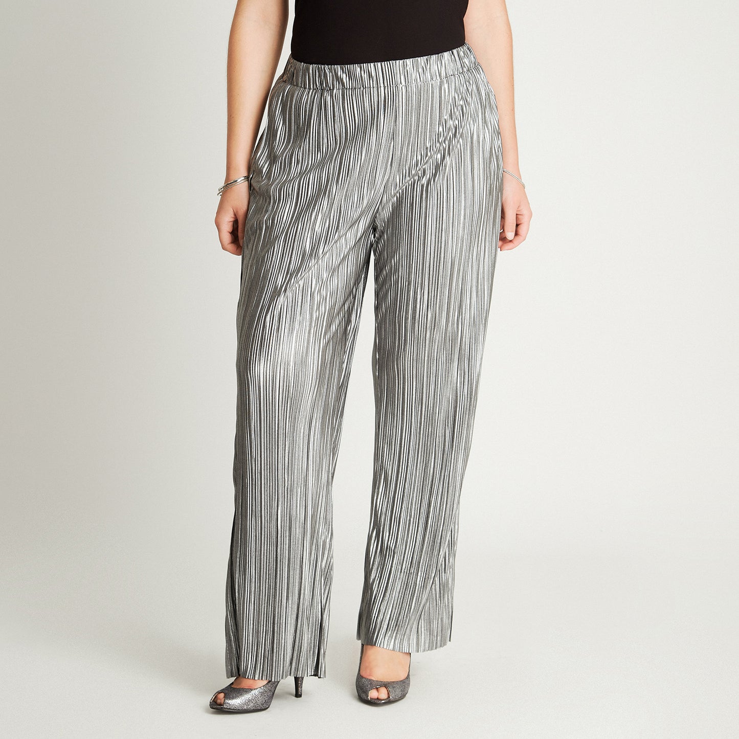 Pantalón Negro Palazzo Lorenzo di Pontti