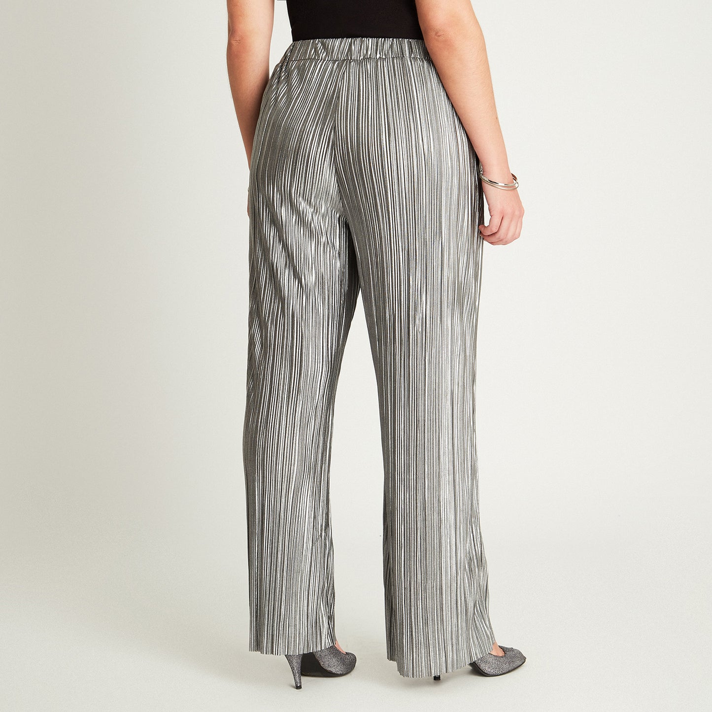 Pantalón Negro Palazzo Lorenzo di Pontti