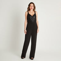 Enterito Negro Sin Manga Tirantes Lorenzo di Pontti