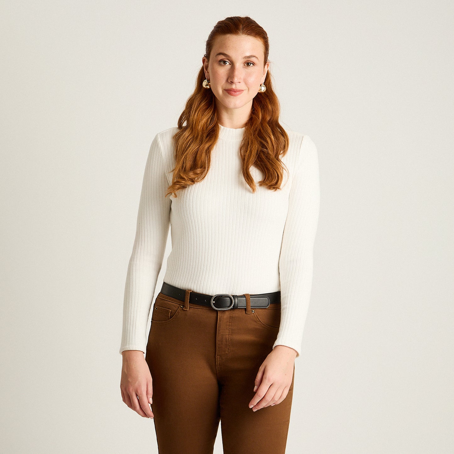 Cinturon Negro Elasticidad Nula Sin Forro Calce Normal Tela Plano