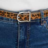 Cinturón Animal Print Camel
