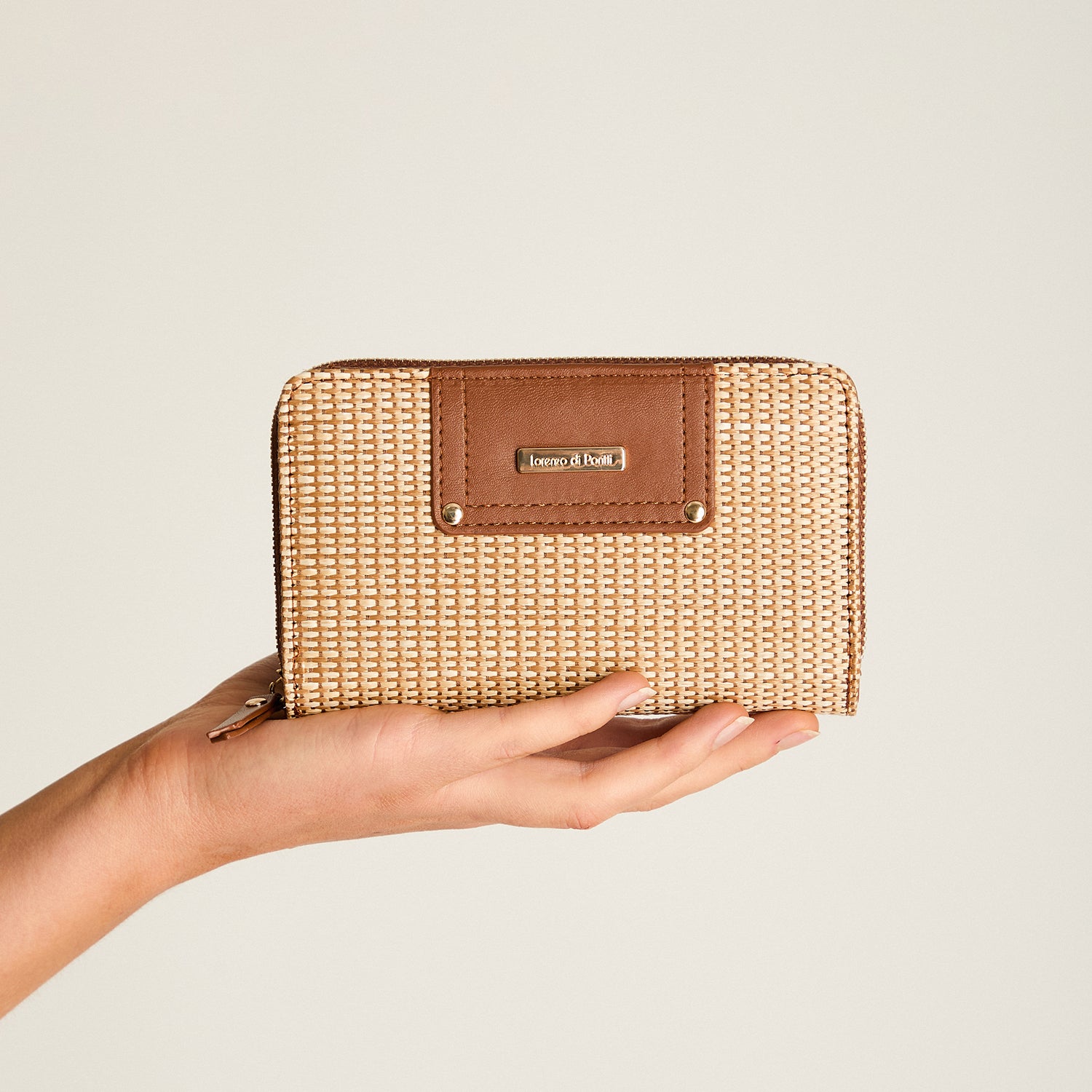 Billetera Camel Sin Forro