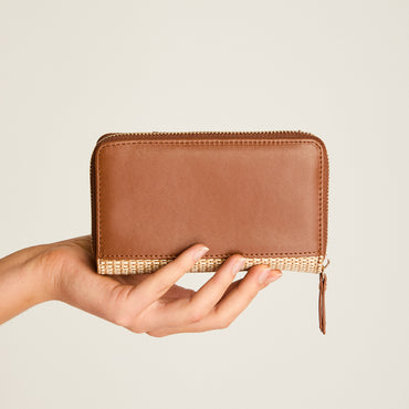 Billetera Camel Sin Forro