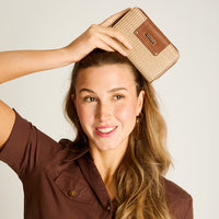 Billetera Camel Sin Forro