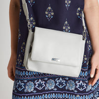 Cartera Bandolera Gris