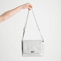 Cartera Bandolera Gris