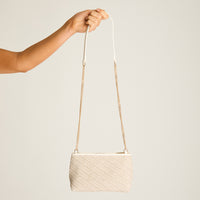 Cartera Blanco Con Forro