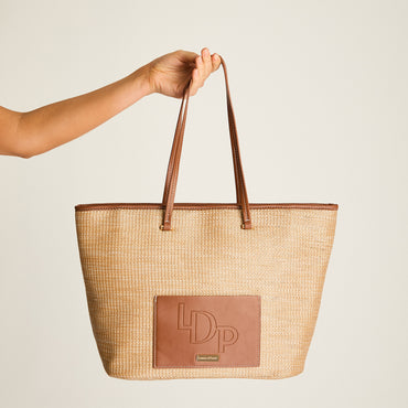 Cartera Camel Con Forro