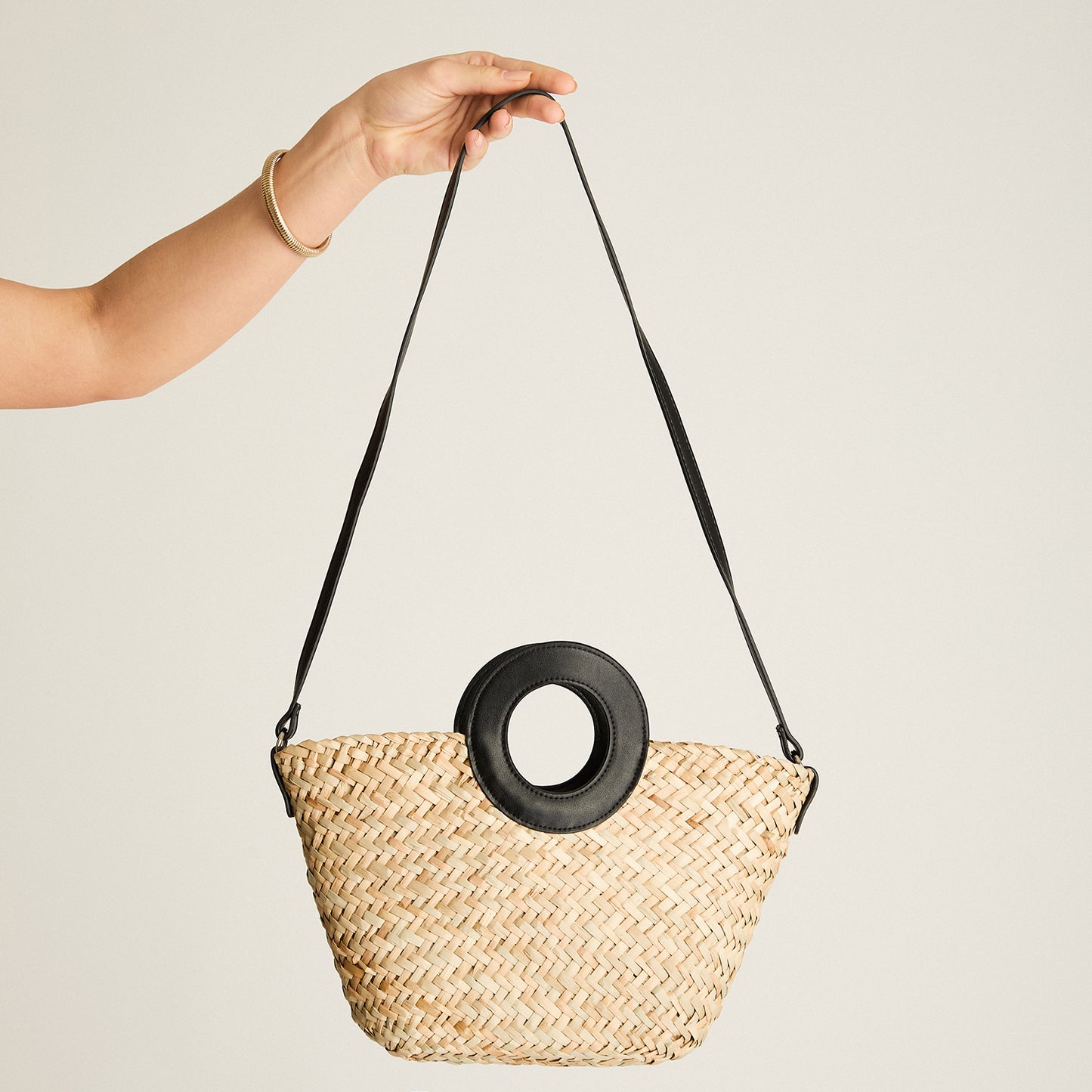 Cartera Negro Con Forro