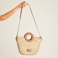 Cartera Camel Con Forro