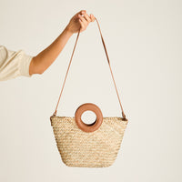 Cartera Camel Con Forro