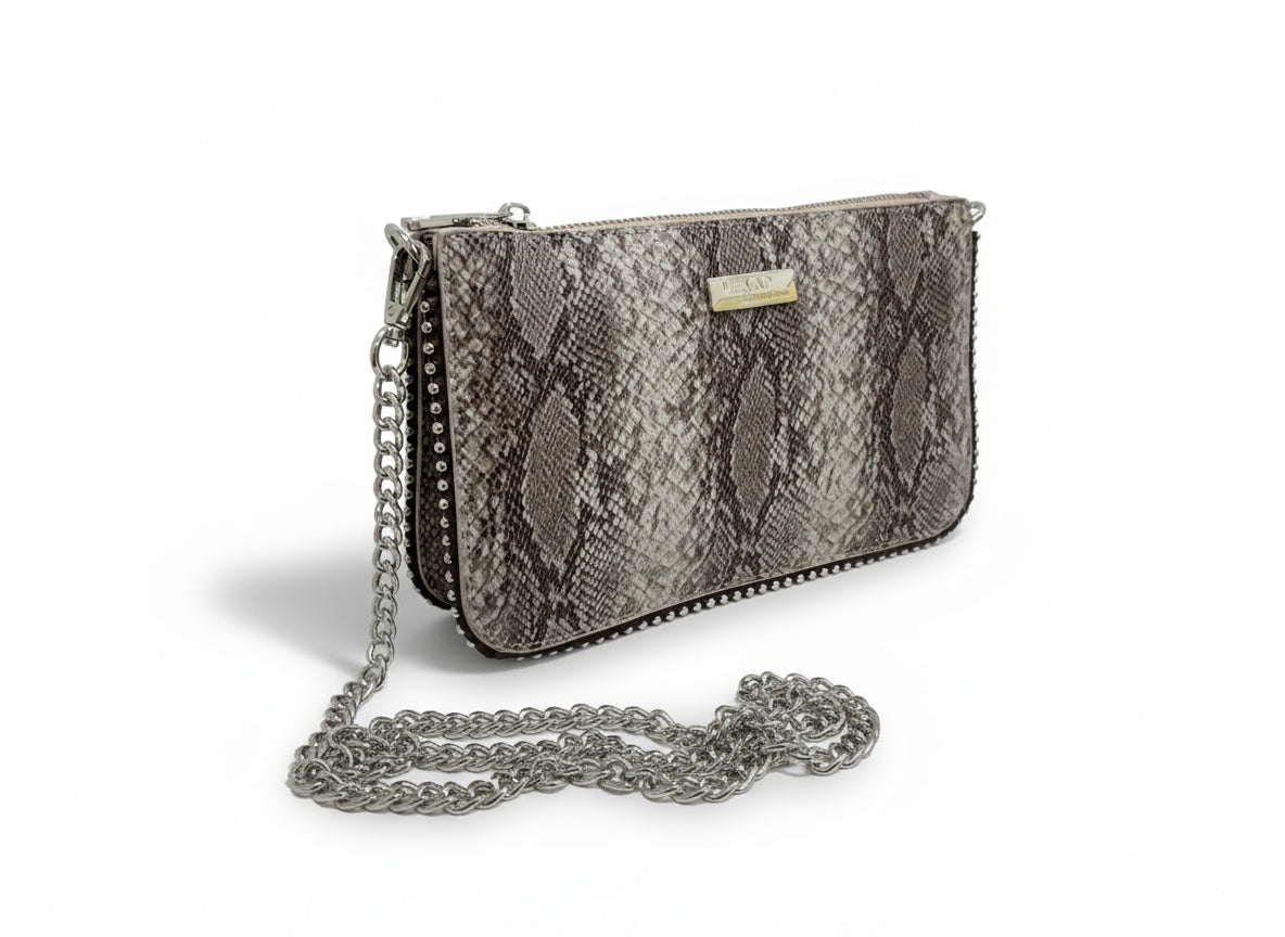 Cartera Strap Cadena Aplicción - Lorenzo di Pontti