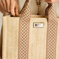 Cartera Beige