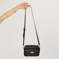 Cartera Bandolera de Pu Negro