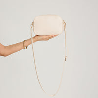 Cartera Bandolera de Pu Beige