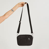 Cartera Bandolera de Tela Negro