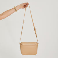 Cartera de Raffia Pequeña Beige