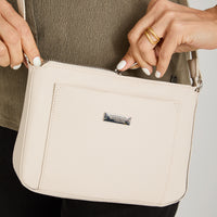 Cartera Bandolera de Pu Beige