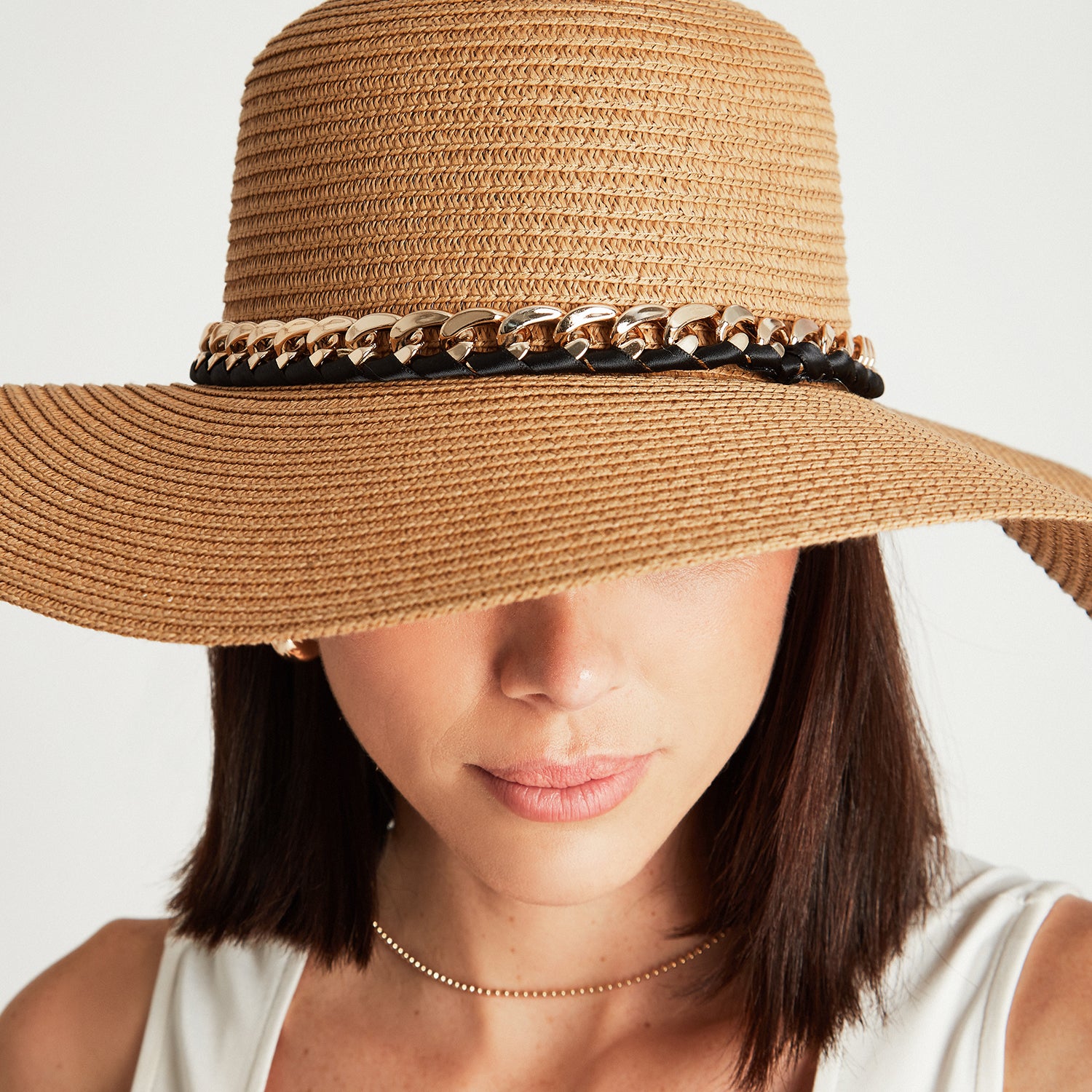 Sombrero Raffia Beige