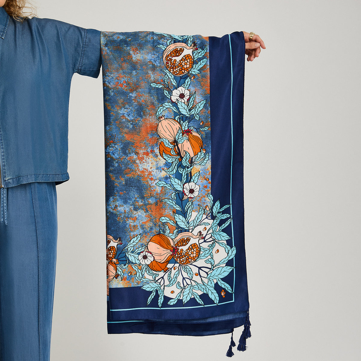 Pañuelo Diseño Azul