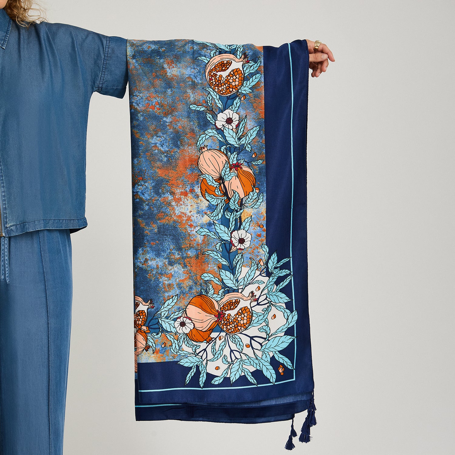 Pañuelo Diseño Azul