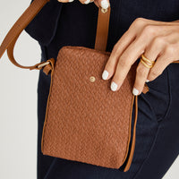 Porta Celular con Strap Ajustable Café