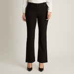 Pantalón Formal Negro Recto