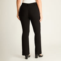 Pantalón Formal Negro Recto