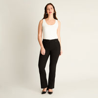 Pantalón Formal Negro Recto