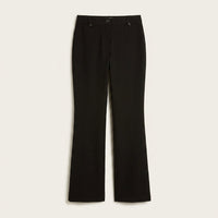 Pantalón Formal Negro Recto en plano