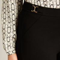 Pantalón Negro Recto