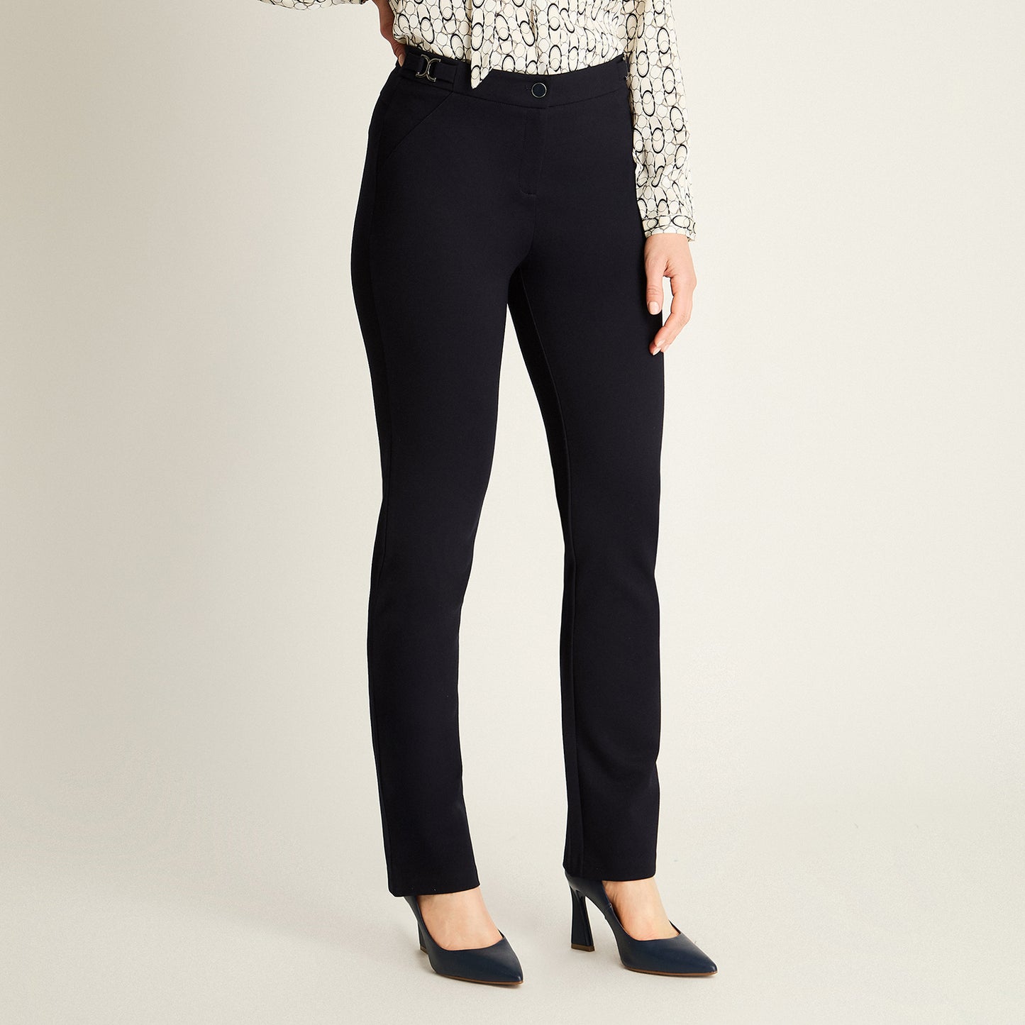 Pantalón Azul Recto