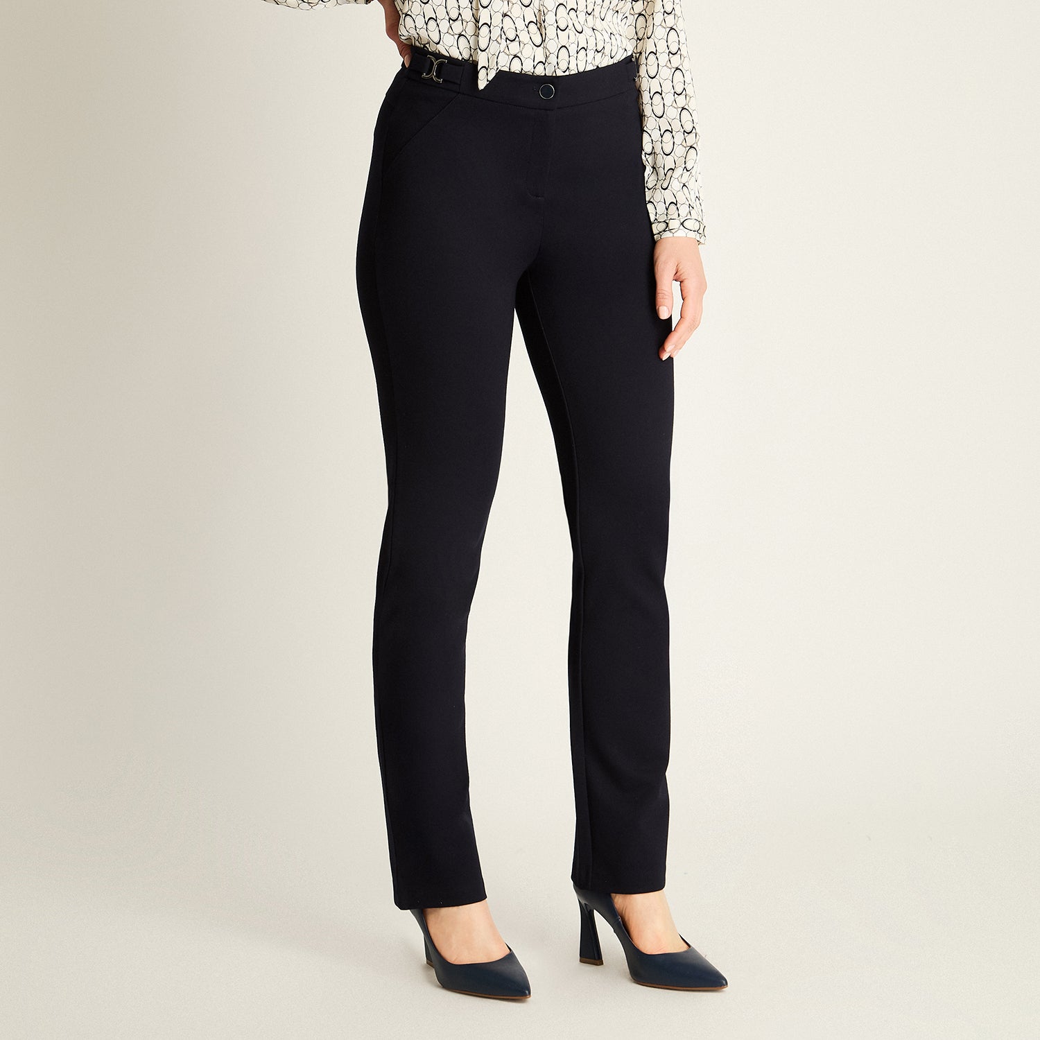 Pantalón Azul Recto