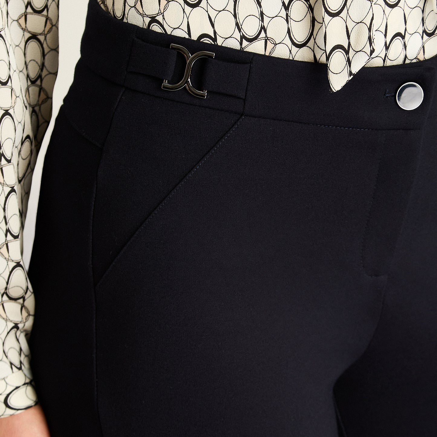 Pantalón Azul Recto