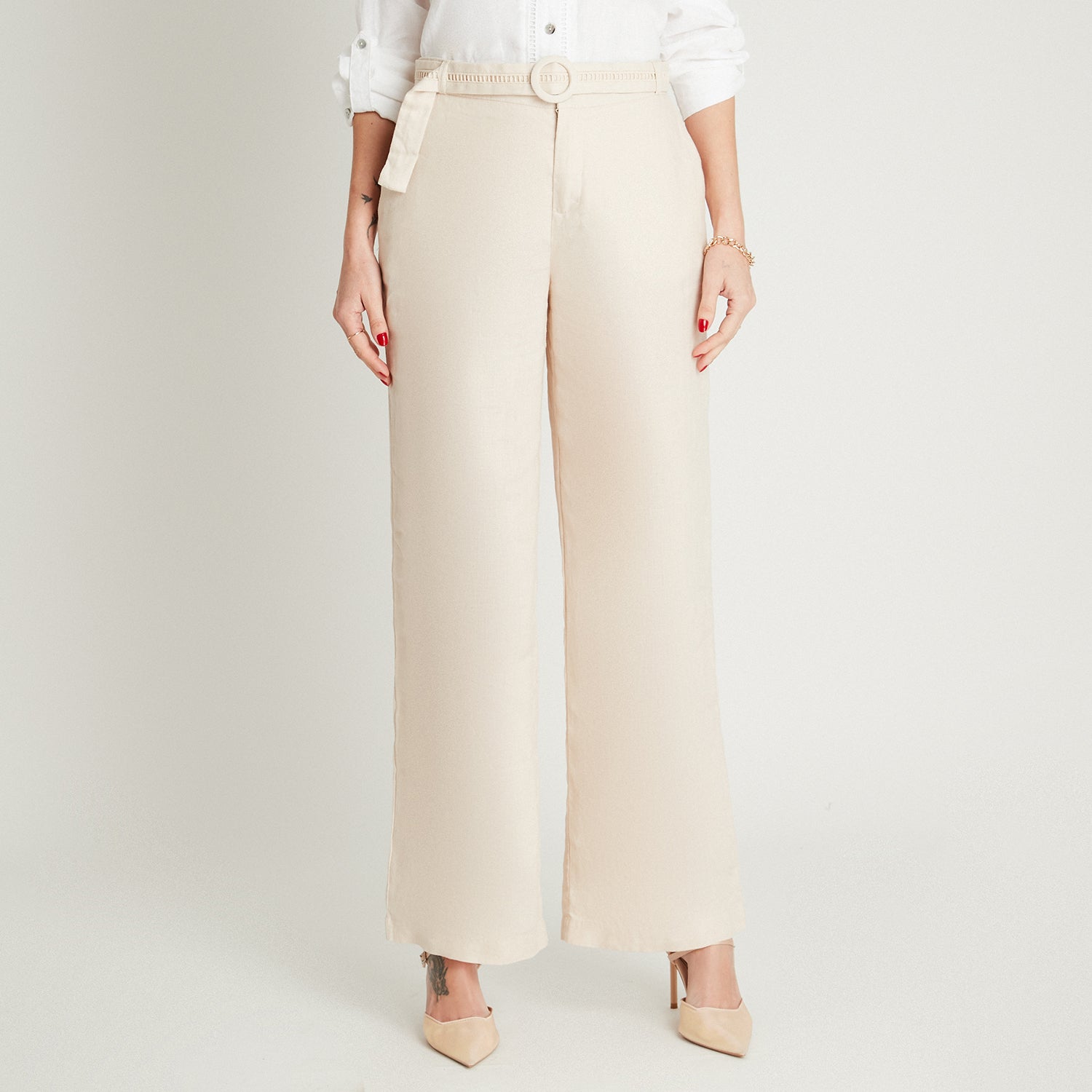 Pantalón Formal Arena Pierna Recta Lorenzo di Pontti