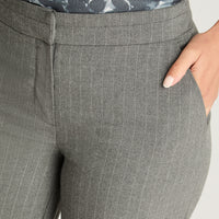 Pantalón Formal Recto Gris Lorenzo Di Pontti