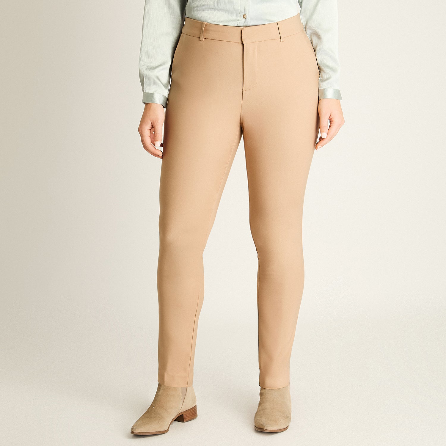 Pantalón Formal Slim Camel