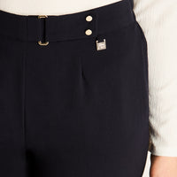 Pantalón Azul de Corte Recto