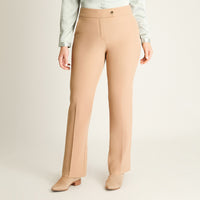 Pantalón Formal Camel Corte Recto