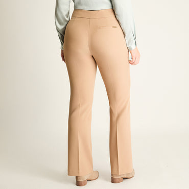 Pantalón Formal Camel Corte Recto