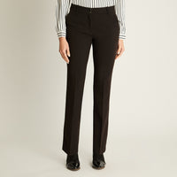 Pantalón Formal Negro Recto