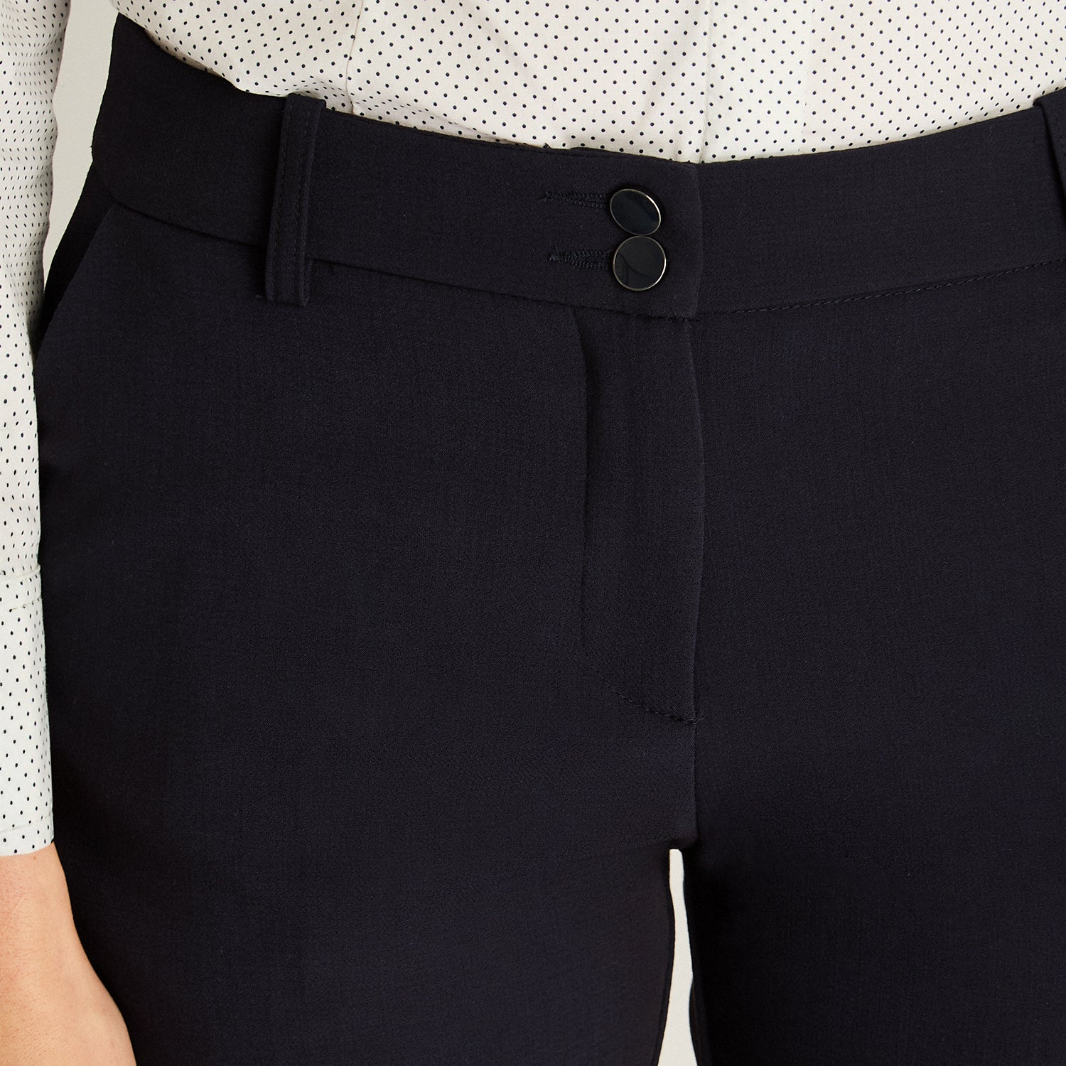 Pantalón Formal Azul Recto