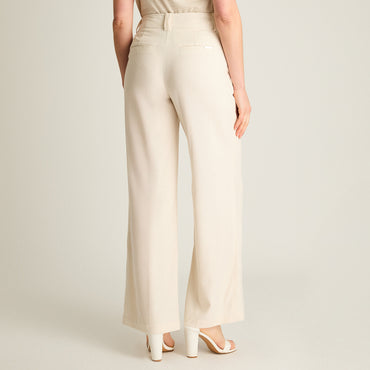 Pantalón Palazzo Arena de Lino y Viscosa