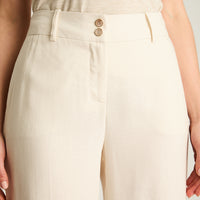 Pantalón Palazzo Arena de Lino y Viscosa