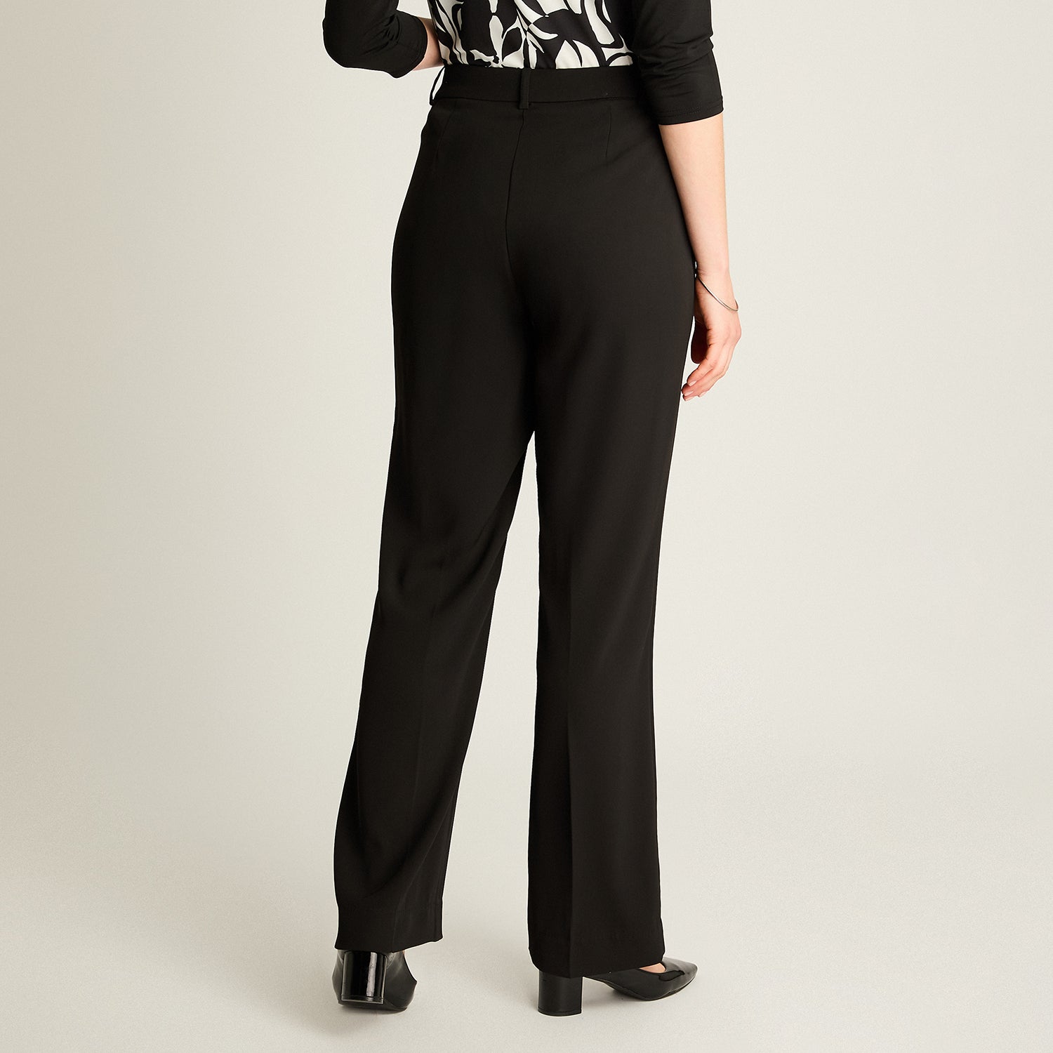 Pantalón Palazzo Negro Formal